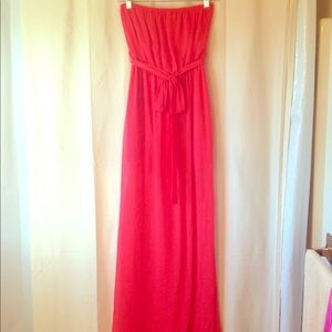 Strapless Maxi Dress